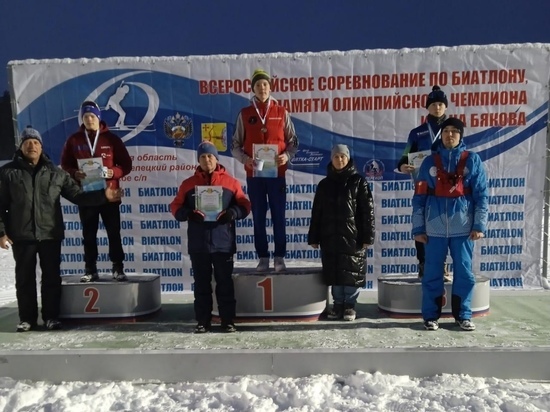 Всероссийские соревнования принесли кинешемскому биатлонисту золотую медаль
