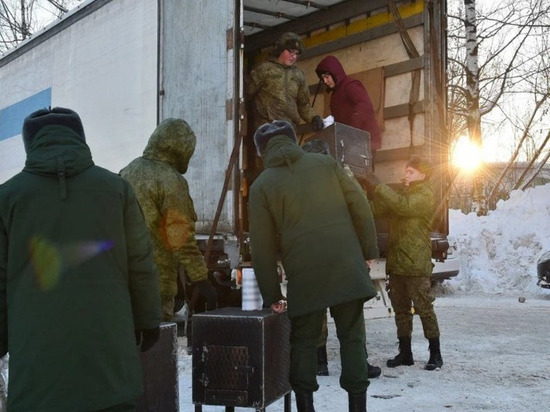 Новую партию гуманитарной помощи мобилизованным отправили из Ижевска