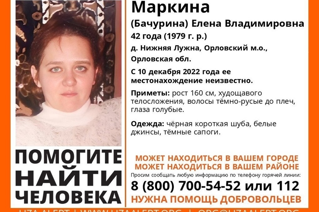 Фото людей по поиску через лиза В Рязанской области разыскивают пропавшую 42-летнюю женщину - МК Рязань