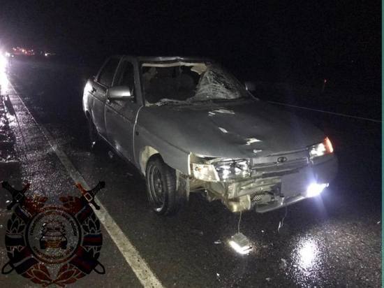 В Белореченском районе 18-летний автомобилист сбил пешехода