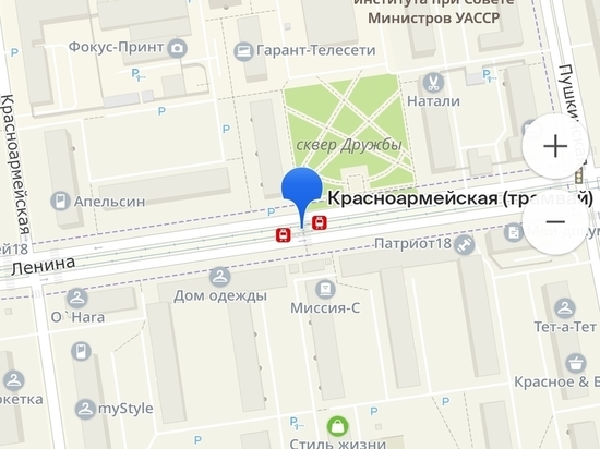В Ижевске переименуют трамвайную остановку "Улица Красноармейская"