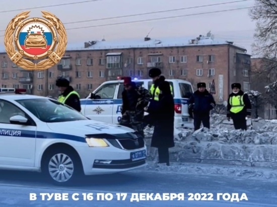 В Туве за 11 месяцев задержали более 2,5 тыс нетрезвых водителей