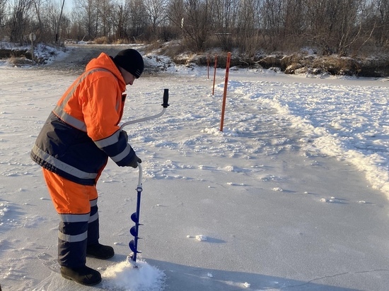 В Красноярском крае открыли 10 из 18 ледовых переправ