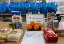 В Белгороде продуктовые наборы школьникам за декабрь можно будет получить с 19 числа