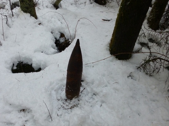 Очередной снаряд времен Великой Отечественной войны уничтожили смоленские саперы