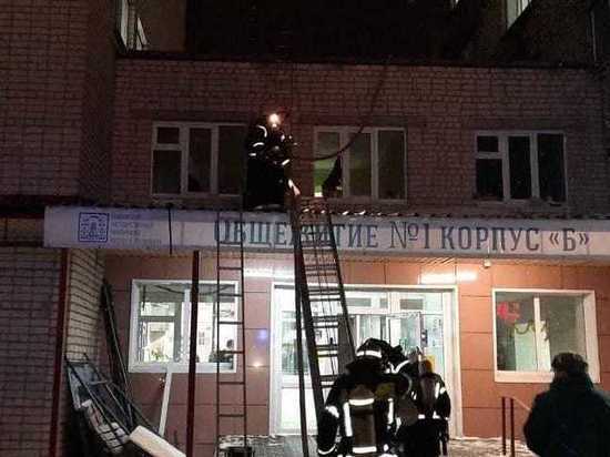Прокуратура взяла на контроль пожар в студенческом общежитии Тамбова