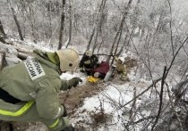 Жительница Железногорска упала в обрыв и провела на морозе много времени