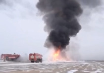 Недалеко от аэропорта «Байкал» в столице Бурятии упал вертолет МИ-8. 