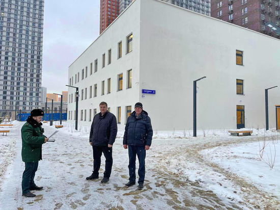 Детсад на 150 мест досрочно построили в Котельниках