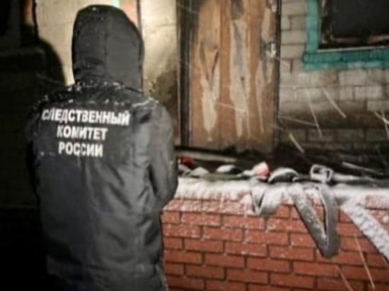 Под Энгельсом на пожаре погибла женщина