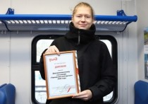 В Красноярском крае подвели итоги работы электропоездов и поздравили двухмиллионного пассажира
