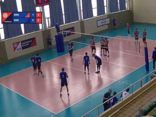 Воронежские волейболисты обменялись победами с «Ростов-Волей»