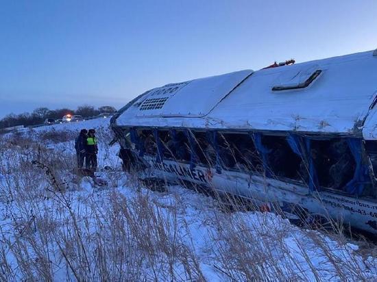 Автобус, в котором попали в ДТП вахтовики, будет доставлен в Хабаровск