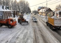 На территории городского округа Серпухов от МБУ «Комбинат благоустройства» задействовано в уборке снега 47 единиц техники и 241 человек