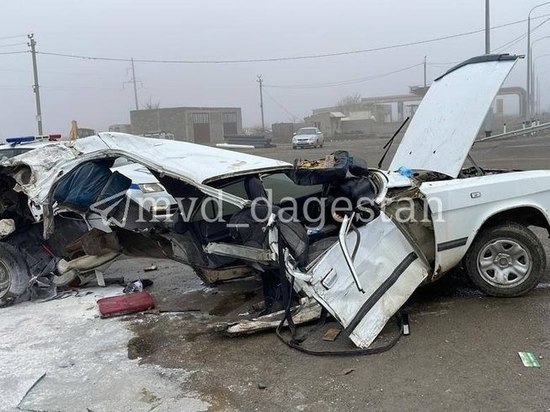 В Дагестане произошло ДТП с двумя пострадавшими