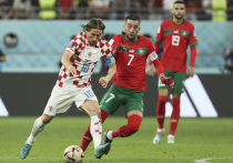 Сборная Хорватии одержала победу над национальной командой Марокко в матче за третье место на чемпионате мира по футболу в Катаре со счетом 2:1
