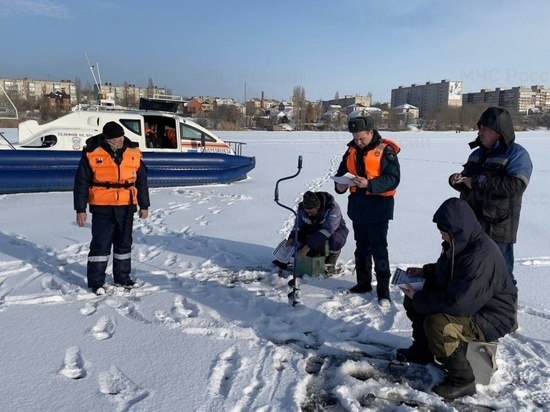 В Волгоградской области состоялся рейд по местам зимней рыбалки