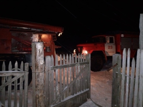 В Курской области при пожаре в жилом доме пострадал 50-летний мужчина