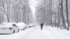 Дороги замело, авиарейсы отменили: видео снегопада в Москве