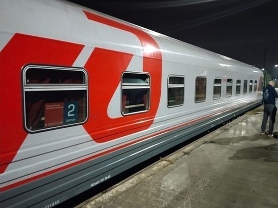 В вагоне поезда Ростов-Москва произошел пожар