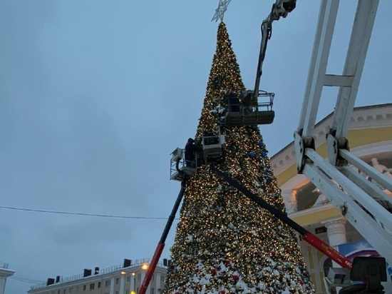 В Калуге нарушат традицию открытия главной новогодней елки