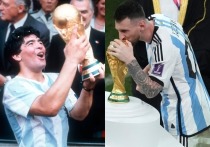 Нет больше дискуссии о том, кто же больше достоин называться лучшим — Месси или Роналду. Она измельчала, потеряла смысл после того, как Лионель Месси прикоснулся к Кубку мира и нежно его поцеловал. Не угадали: дело вовсе не в том, что один — чемпион мира, а второй нет. Просто теперь у Лео другие горизонты —  под небеса, такие же бело-голубые, как футболка сборной Аргентины, его отправили сами люди. Болельщики. Коллеги. Журналисты.