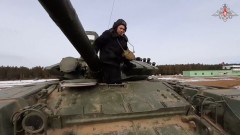 Забайкальские танкисты показали, как упражняются в рамках мобилизации