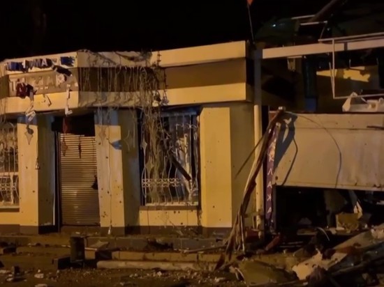 Обнародовано видео новых обстрелов центра Донецка