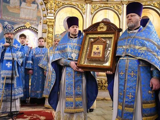 Икона из космоса прибыла в Новокузнецк