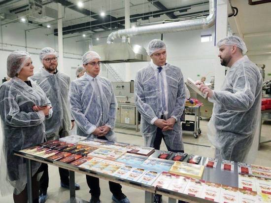 В ИП «Храброво» заработал завод по производству конфет и шоколада