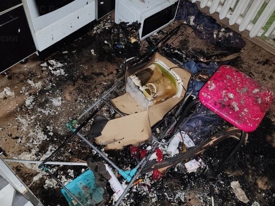 Трехлетний мальчик устроил пожар в квартире в Новочебоксарске