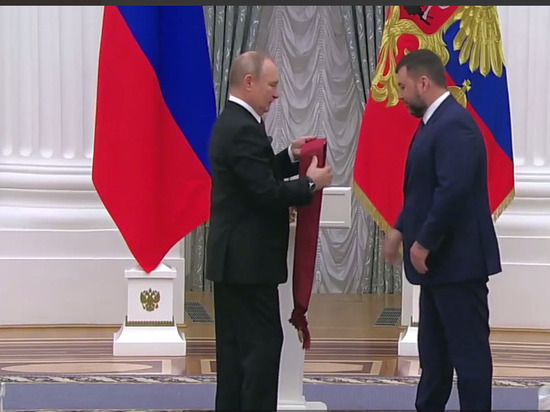 Путин вручил Пушилину и Пасечнику ордена «За заслуги перед Отечеством»