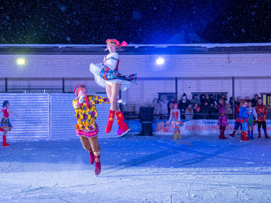 В ледовом спектакле Плющенко участники выполнили 75 тройных прыжков