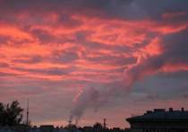 Петербургский фотограф сделал кадры ярко розового неба морозным утром 20 декабря. Снимки появились в Telegram-канале The glimpses of Andrew.
