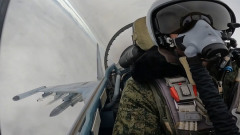 Минобороны показало кадры боевых вылетов Су-35С и Су-30СМ