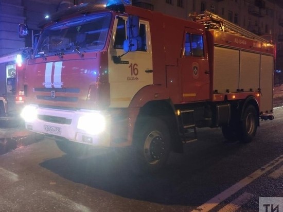 При пожаре в частном доме ожоги получила женщина в Татарстане