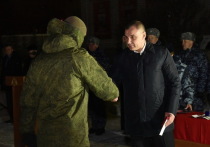 Глава Марий Эл Юрий Зайцев встретился с росгвардейцами, вернувшимися со спецоперации.