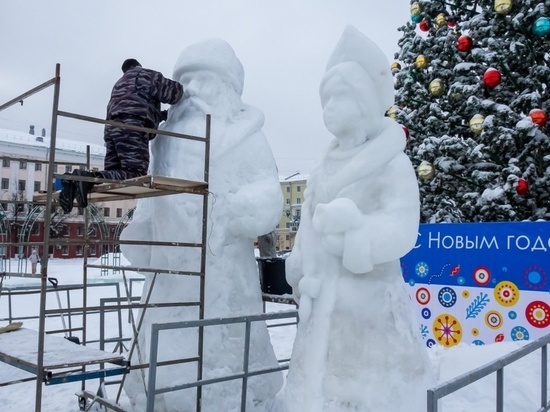 В Кирове Театральную площадь на Новый год сделают непроезжей из-за зимней ярмарки