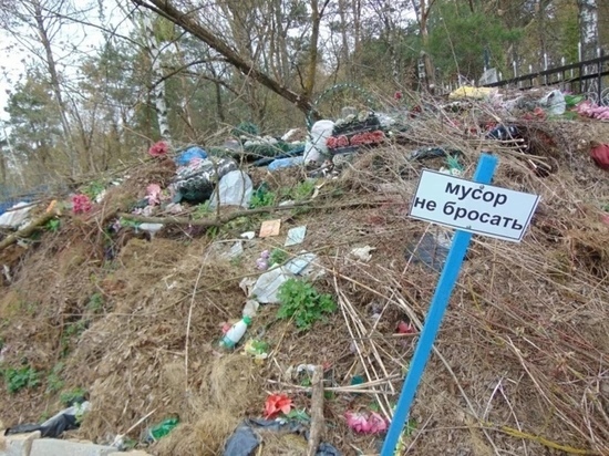 Ковровскую мэрию обязали очистить кладбищенскую территорию от мусора