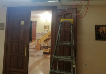 В храме Рождества Христова на улице Щорса идут ремонтные работы