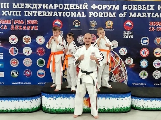 Спортсмены из Серпухова успешно выступили на Чемпионате России по косики карате