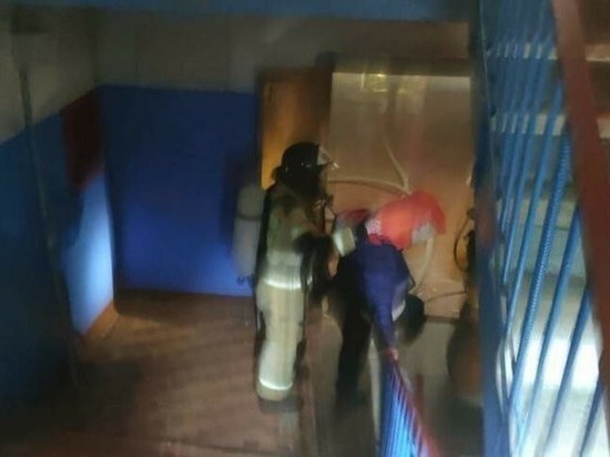 Из пожара в зеленодольской пятиэтажке спасли троих детей