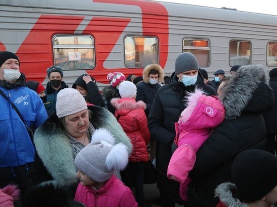 В Орловскую область прибыло больше 5 тысяч беженцев с Донбасса
