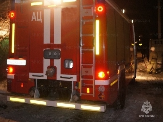 В СНТ под Оренбургом случился крупный пожар