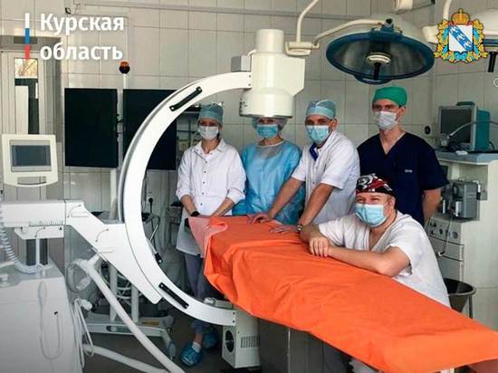 Курская детская больница получила рентгенохирургический аппарат за 8 млн рублей