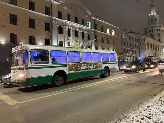 30 декабря по улицам Чебоксар будет ездить ретро-троллейбус