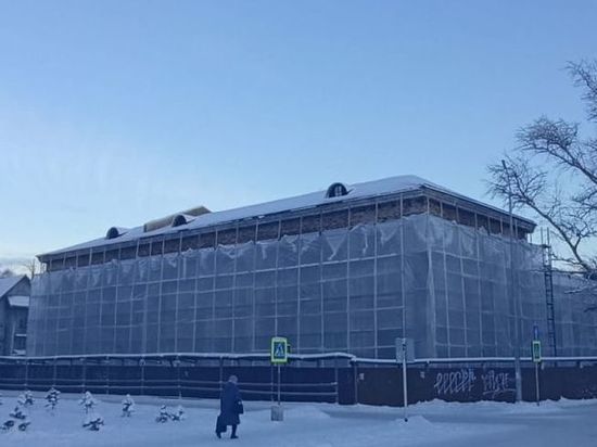 В Сегеже обновляют здание библиотеки