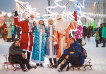 24 декабря в барнаульском парке «Центральный» пройдет забег Дедов Морозов