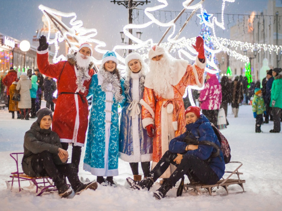 В Барнауле пройдет забег Дедов Морозов