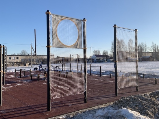 В Пензенской области соорудили новую спортплощадку для подготовки к «ГТО»